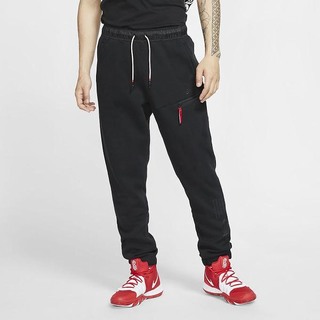 Pantaloni Nike Kyrie Fleece Basketball Barbati Negrii | XSOF-74089